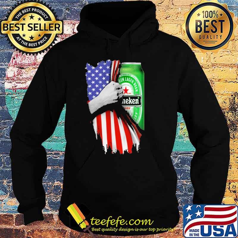 Drinking American Flag Henieken Beer Shirt Hoodie Drinking American Flag Henieken Beer Shirt Hoodie
