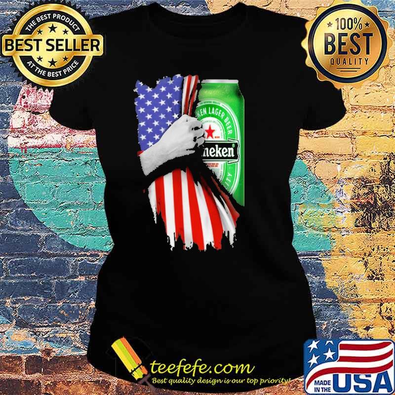 Drinking American Flag Henieken Beer Shirt Ladies tee Drinking American Flag Henieken Beer Shirt Ladies tee