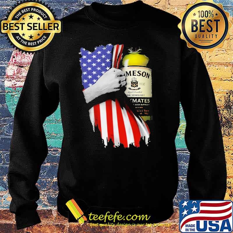 Drinking American Flag Jameson Shirt Sweater Drinking American Flag Jameson Shirt Sweater