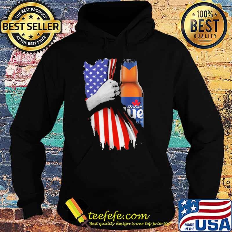 Drinking American Flag Labatt Blue Beer Light Canadian Shirt Hoodie Drinking American Flag Labatt Blue Beer Light Canadian Shirt Hoodie