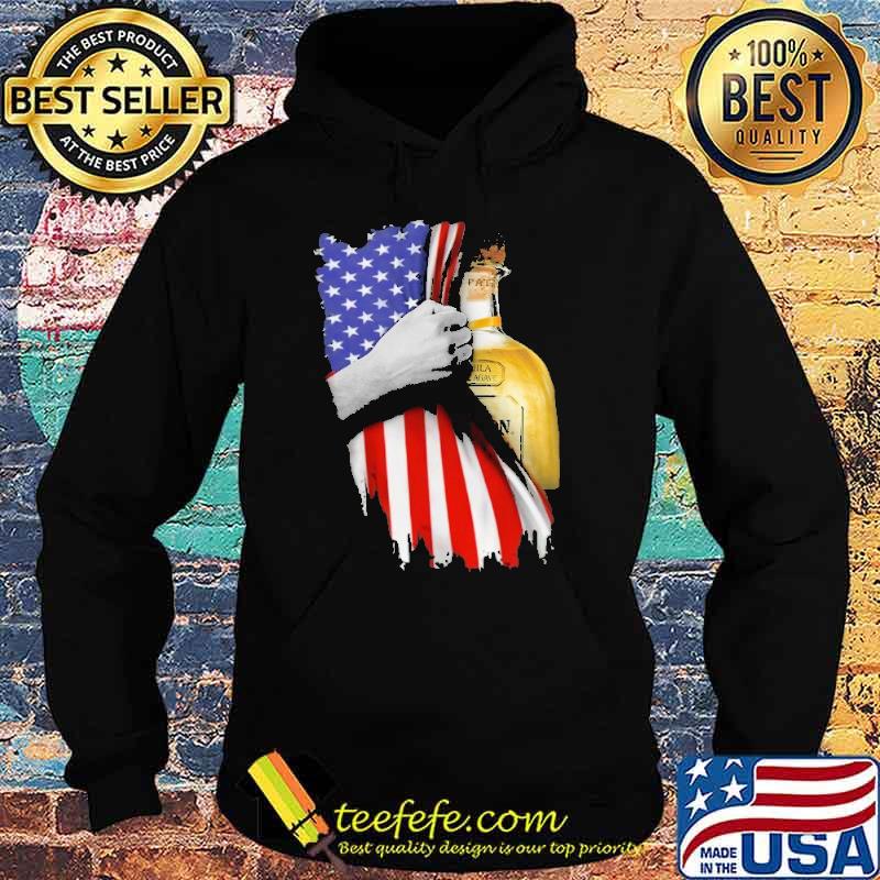 Drinking American Flag Patron Silver Tequila Shirt Hoodie Drinking American Flag Patron Silver Tequila Shirt Hoodie