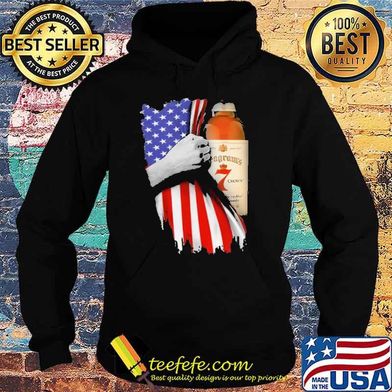 Drinking American Flag Seagram 7 CrownShirt Hoodie Drinking American Flag Seagram 7 CrownShirt Hoodie