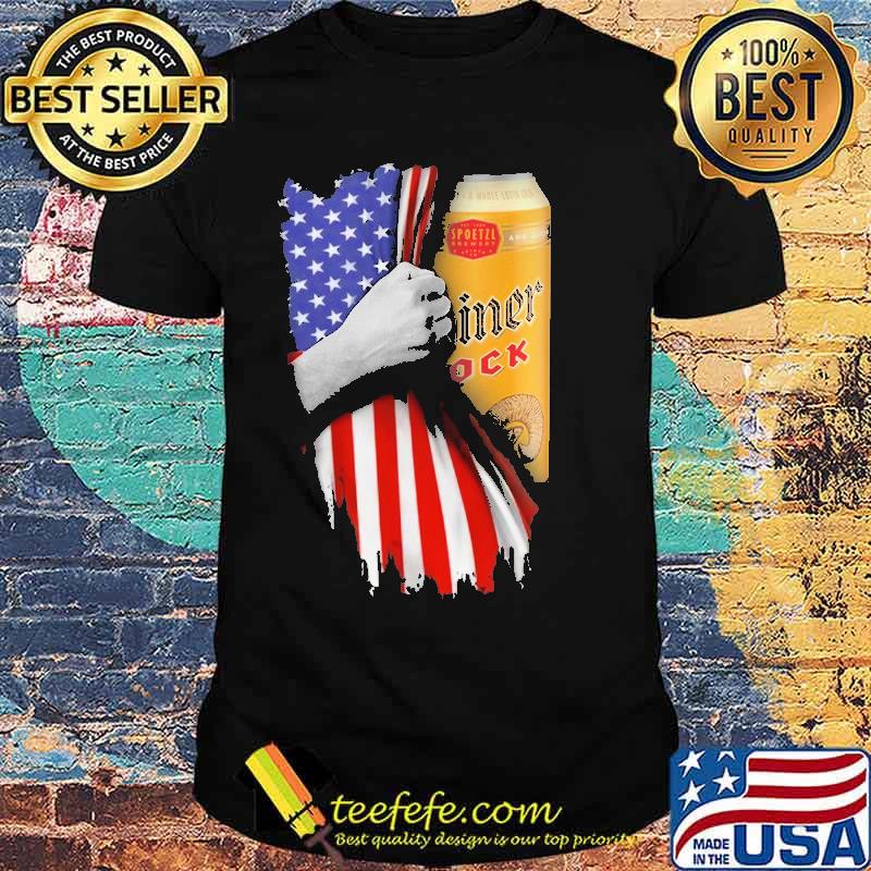 Drinking American Flag Shiner Bock Shirt Drinking American Flag Shiner Bock Shirt