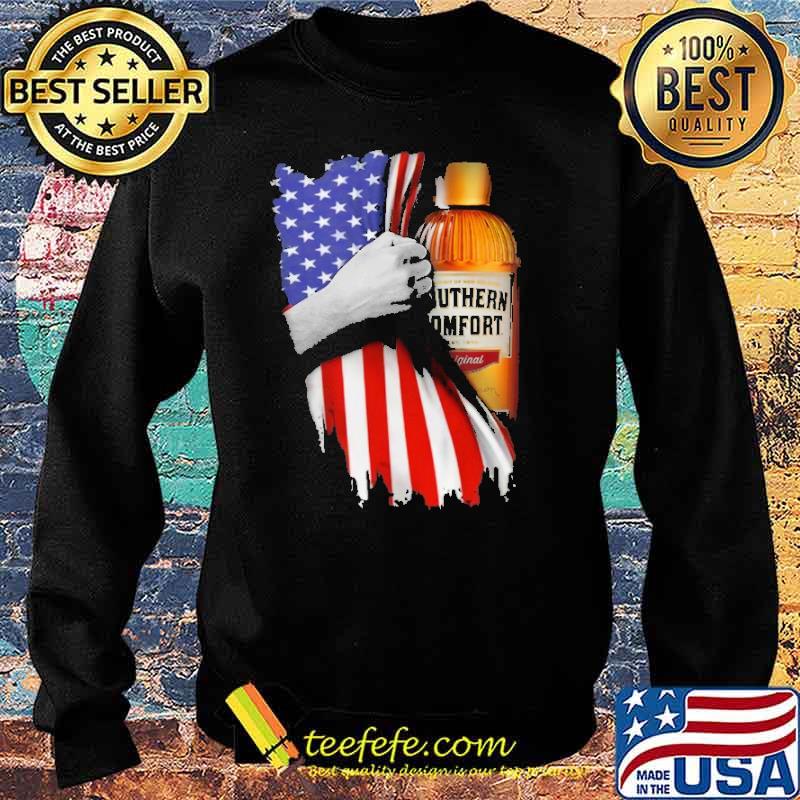 Drinking American Flag Southern Comfort Liqueur Shirt Sweater Drinking American Flag Southern Comfort Liqueur Shirt Sweater