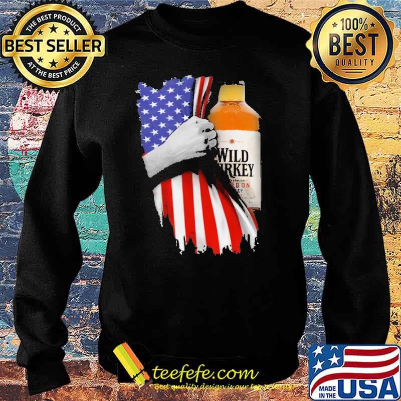 Drinking American Flag Wild Turkey 101 Kentucky Bourbon Shirt Sweater Drinking American Flag Wild Turkey 101 Kentucky Bourbon Shirt Sweater
