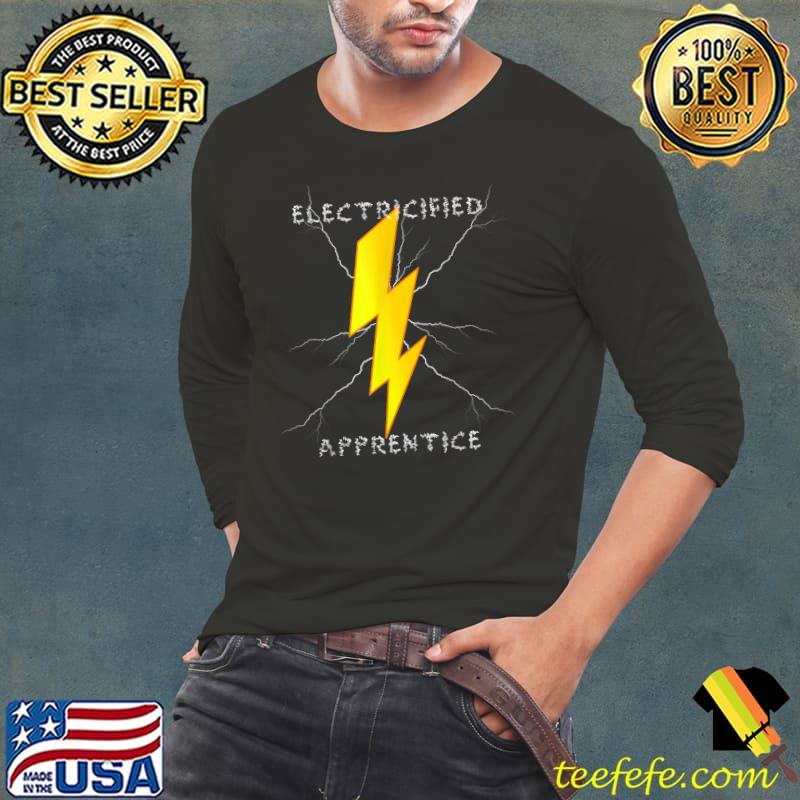 Electicified Appentice lightning T-Shirt Long Sleeve Tee Electicified Appentice lightning T-Shirt Long Sleeve Tee