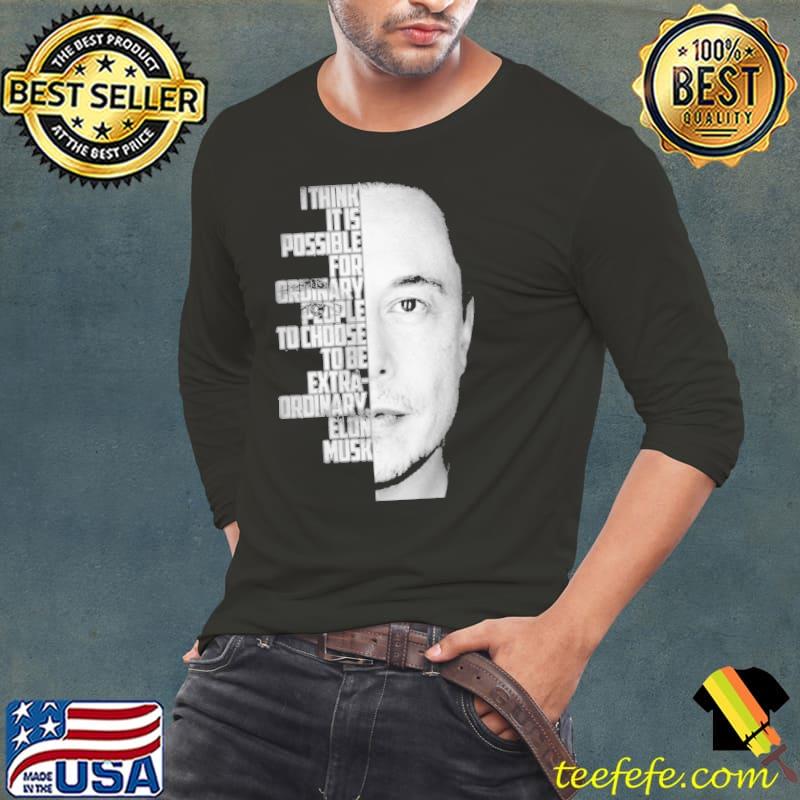 Elon musk motivational quote s Long Sleeve Tee Elon musk motivational quote s Long Sleeve Tee