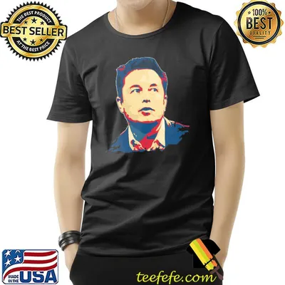 Elon musk pop art shirt