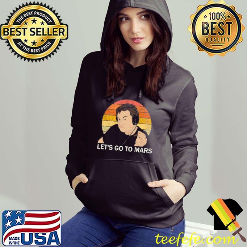 Elon musk smoking let's go to mars vintage s Hoodie Elon musk smoking let's go to mars vintage s Hoodie