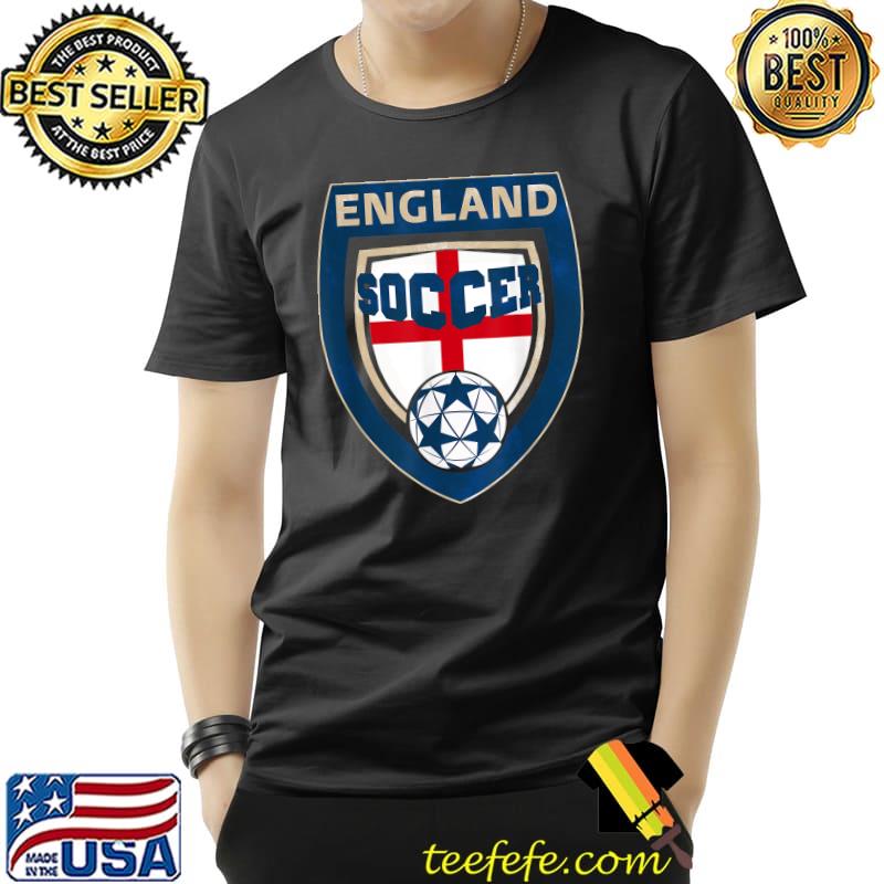 England Soccer Fans Jersey English Flag Football T-Shirt