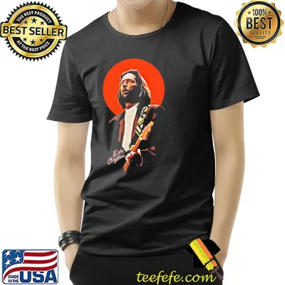 Eric clapton english guitarist art shirt