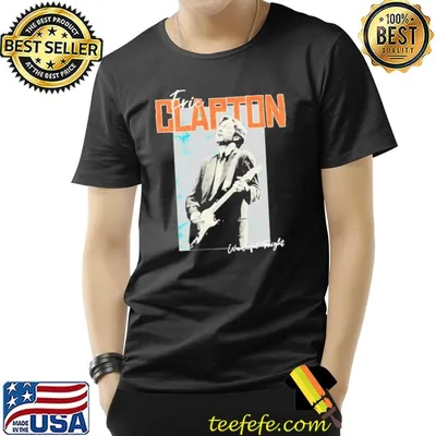 Eric patrick clapton cbe rock shirt