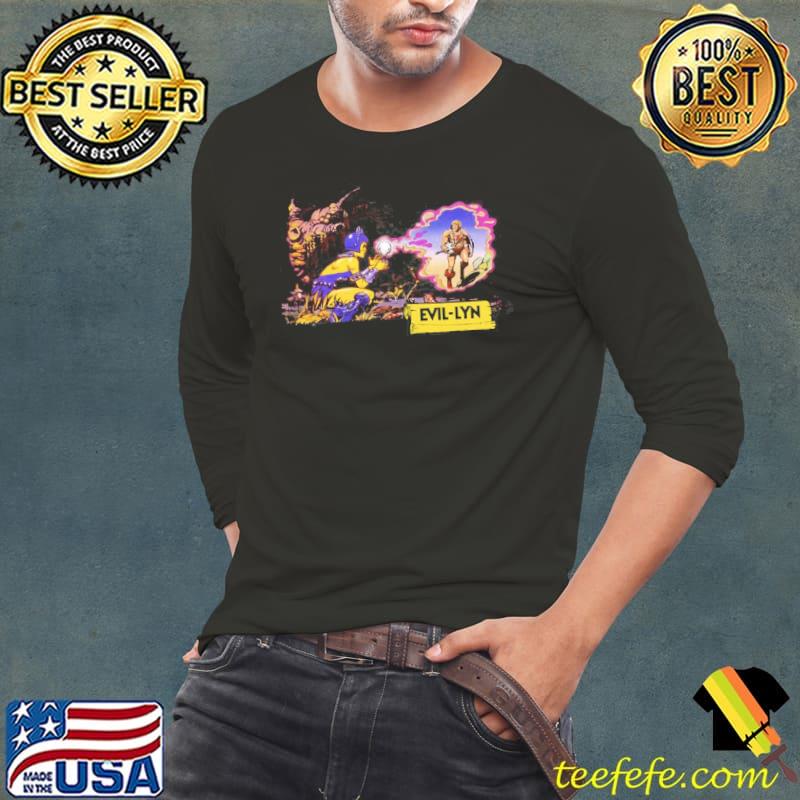 Evil lyn vintage 80s' style art s Long Sleeve Tee Evil lyn vintage 80s' style art s Long Sleeve Tee