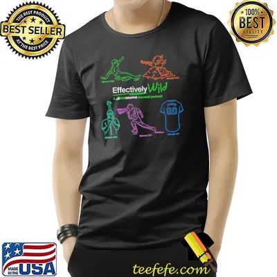 Fangraphs effectively wild podcast 10th anniversary shirt
