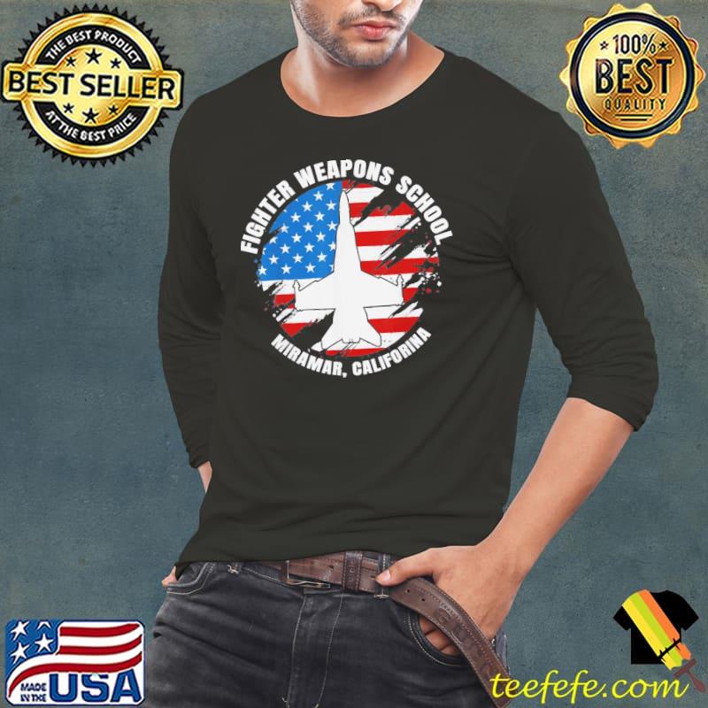 Fighter weapons school top miramar California jet pilot s Long Sleeve Tee Fighter weapons school top miramar California jet pilot s Long Sleeve Tee