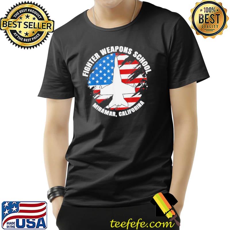 Fighter weapons school top miramar California jet pilot shirt
