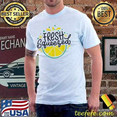 Fresh squeezed funny summer business lemon juice classic shirt
