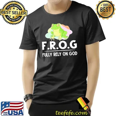 Frog fully rely on god toad catcher classic shirt