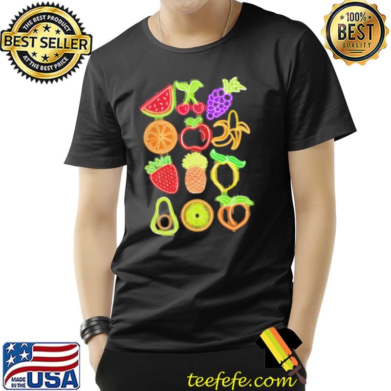 Fruit t neon fruit classic shirt Fruit t neon fruit classic shirt