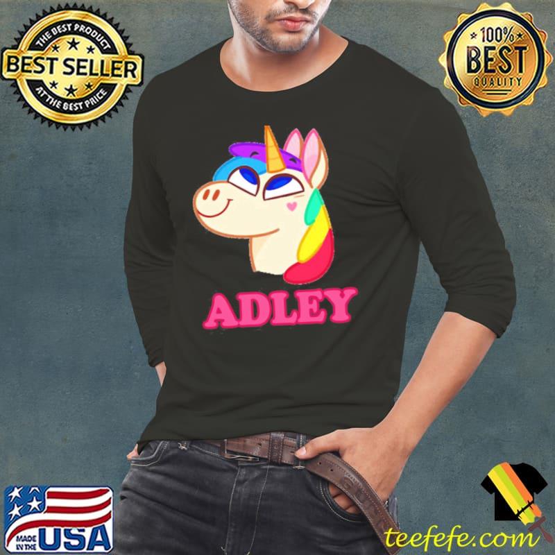 Funny trending youtube a for adley colored design unsex s Long Sleeve Tee Funny trending youtube a for adley colored design unsex s Long Sleeve Tee