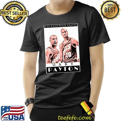 Gary Payton Famous basketball player of usa Classic T-Shirt