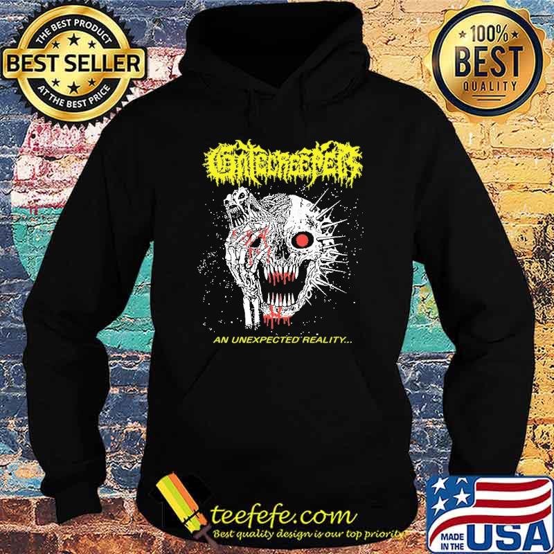 Gatecreeper Spiked Skull Shirt Hoodie Gatecreeper Spiked Skull Shirt Hoodie