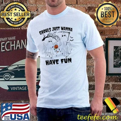 Ghouls just wanna have fun fall spooky season pumpkin halloween shirt