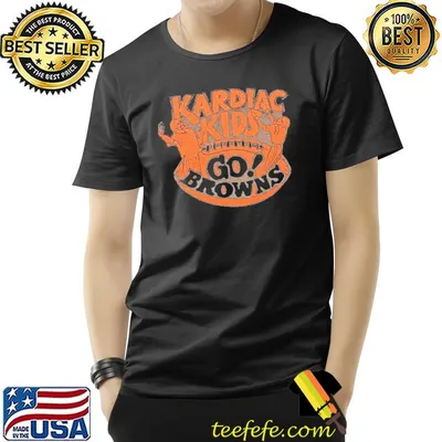 Go browns kardiac kids classic shirt