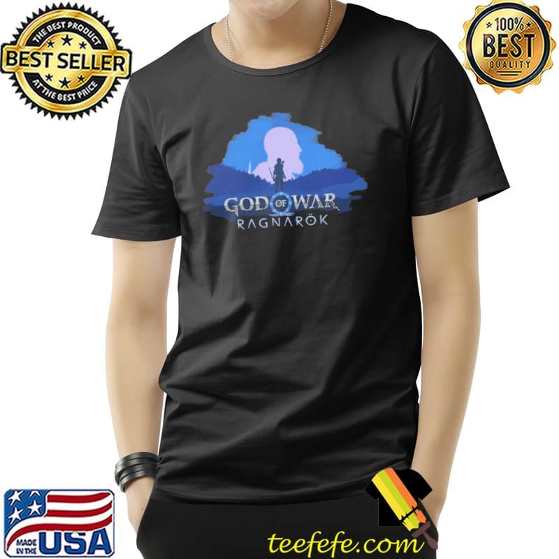 God of war ragnarok action adventure game art shirt