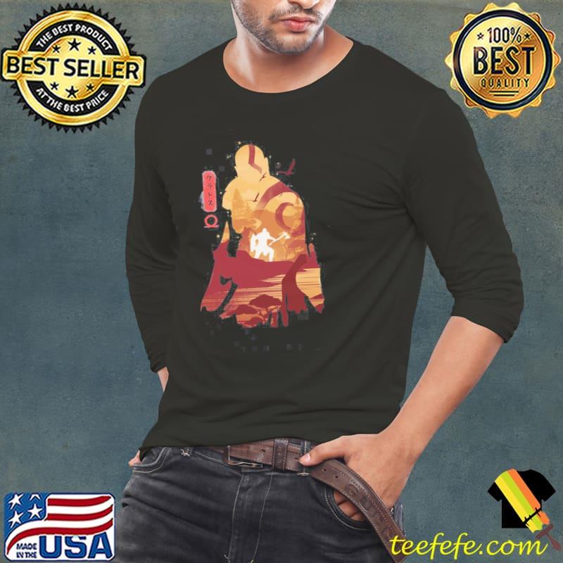 God of war the father Japan art s Long Sleeve Tee God of war the father Japan art s Long Sleeve Tee