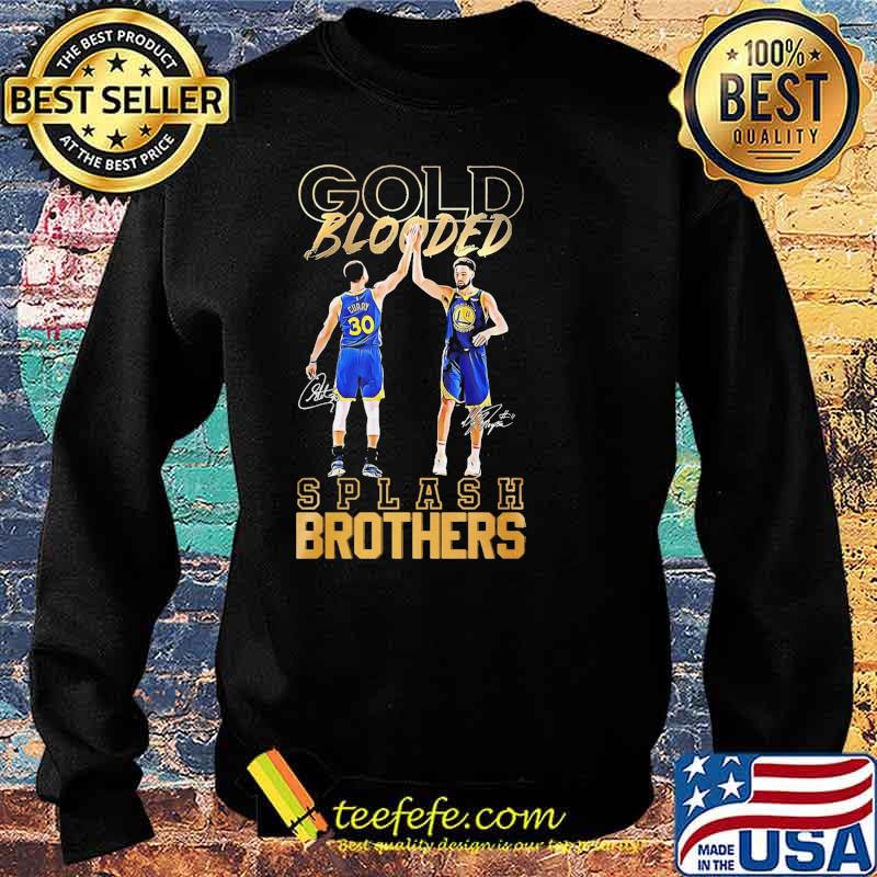 Golden Blooded Splash Brothers Shirt Sweater Golden Blooded Splash Brothers Shirt Sweater