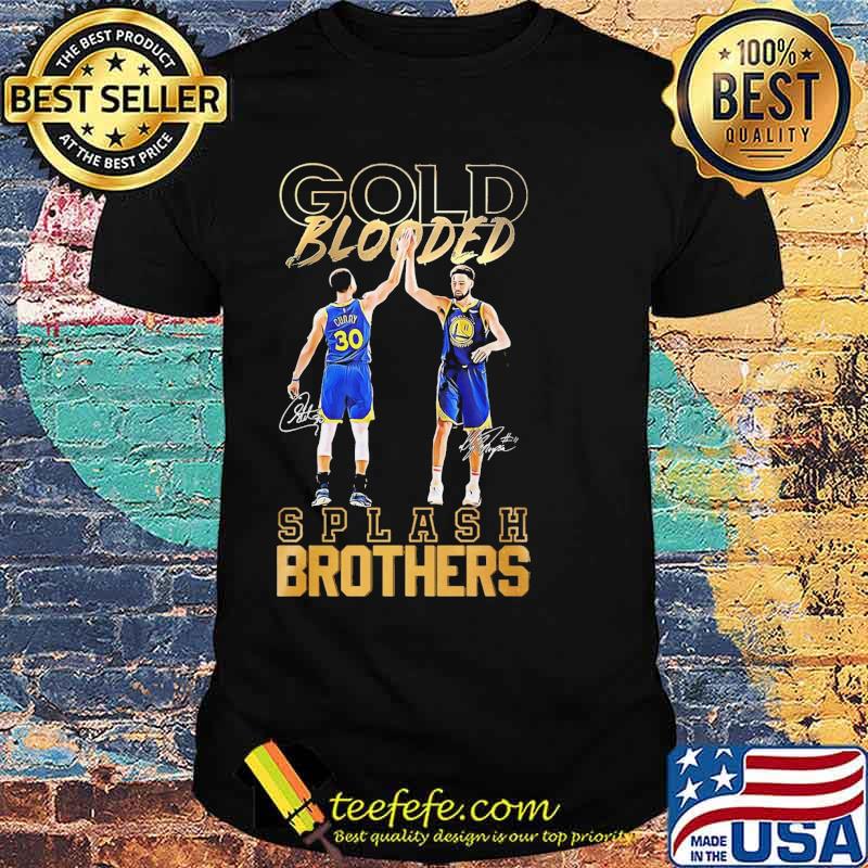 Golden Blooded Splash Brothers Shirt