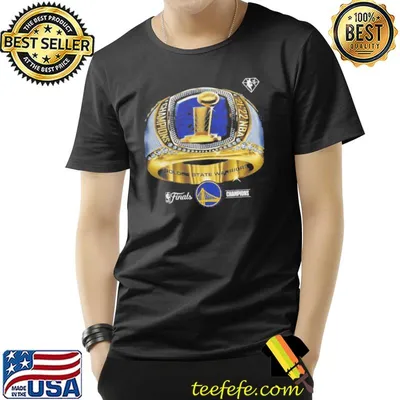 Golden state warriors 2022 NBA finals champions bling ring shirt