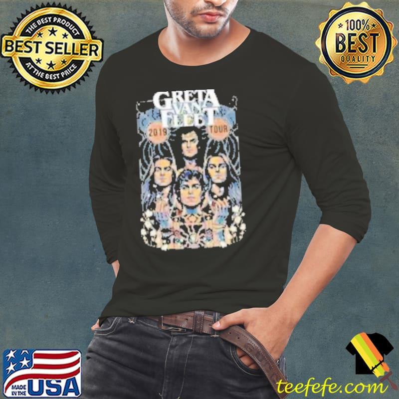Greta Van Fleet March Of The Peacefull Army Shirt Long Sleeve Tee Greta Van Fleet March Of The Peacefull Army Shirt Long Sleeve Tee