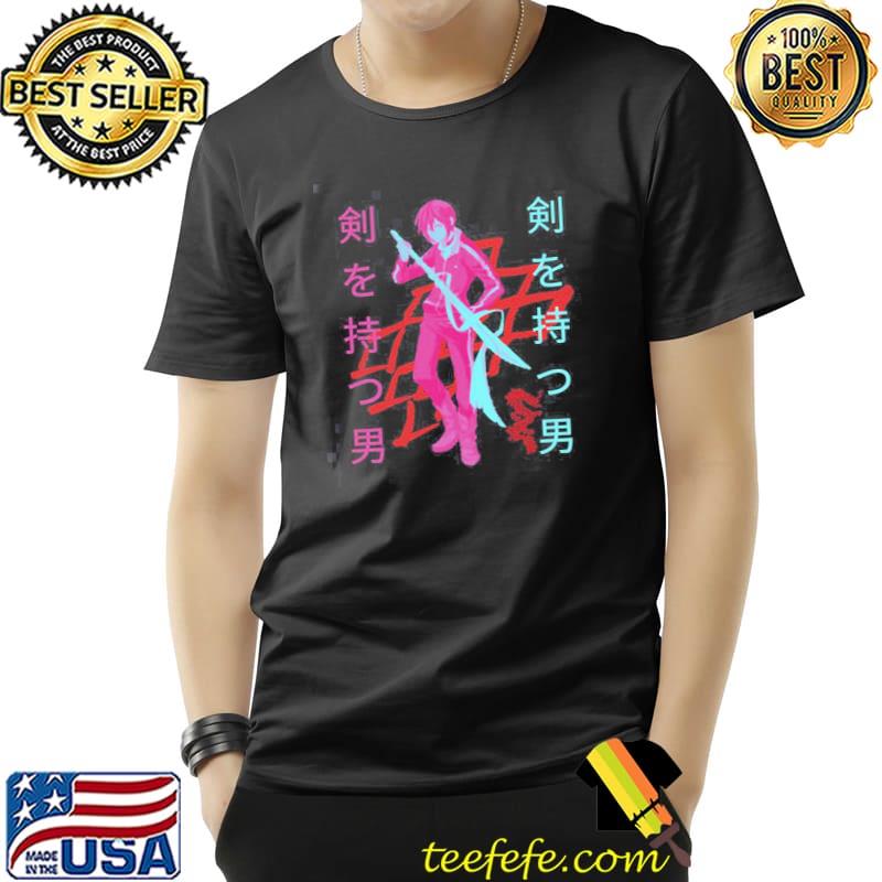 Guy with sword shirt Guy with sword shirt