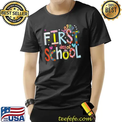 Happy First Day of School Back to School T-Shirt