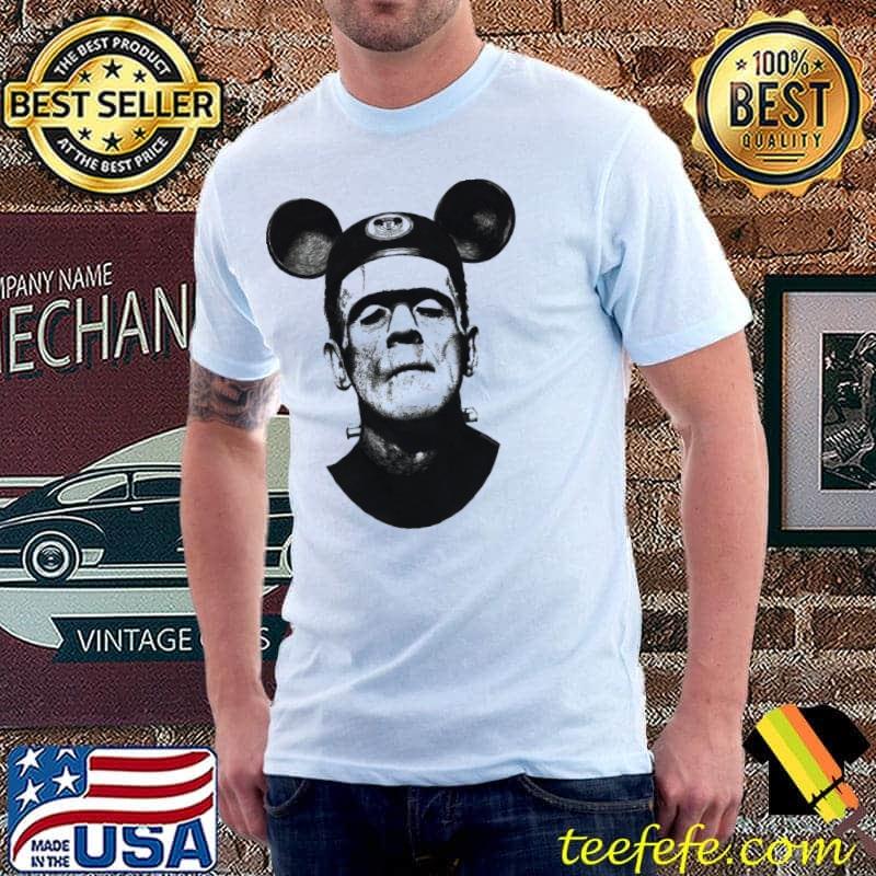 Happy place disney frankenstein mickey shirt