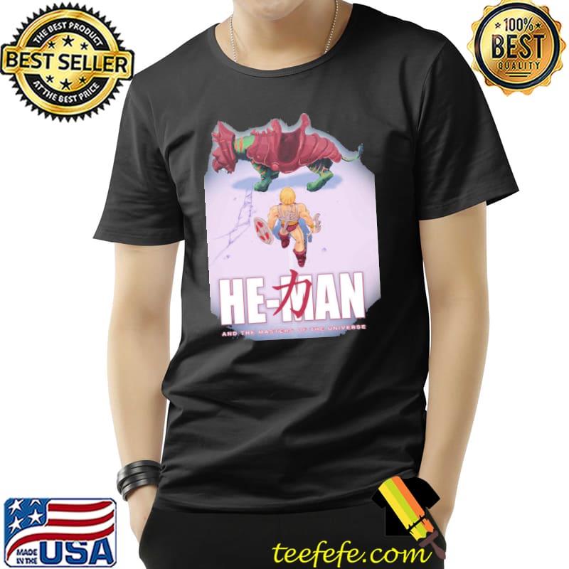 He man and the masters of the universe akira shirt