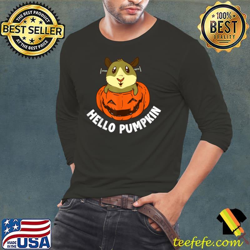 Hello Pumpkin Cute Thanksgiving Autumn T-Shirt Long Sleeve Tee Hello Pumpkin Cute Thanksgiving Autumn T-Shirt Long Sleeve Tee