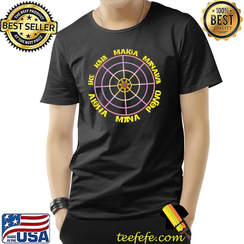 Huna Hawaiian Philosophy of Happiness The Eye of Kanaloa T-Shirt Huna Hawaiian Philosophy of Happiness The Eye of Kanaloa T-Shirt