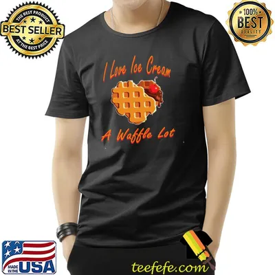 I Love Ice Cream A Waffle Lot Essential T-Shirt Copy