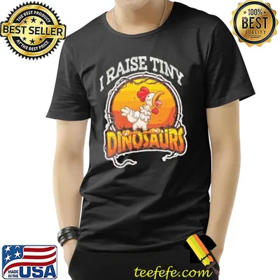 I raise tiny dinosaurs chicken farmer lover shirt