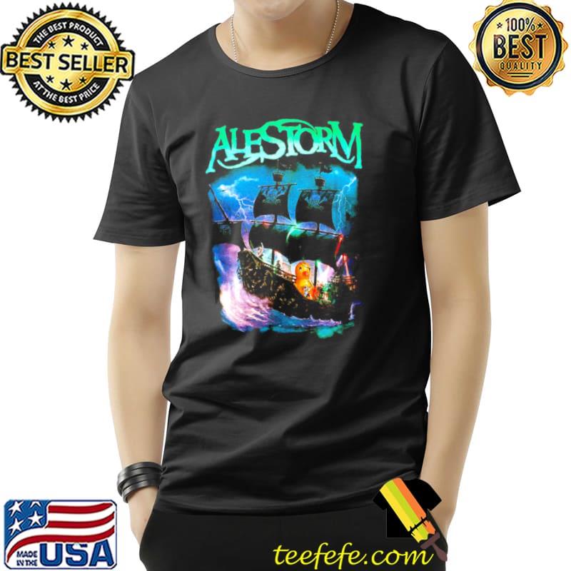 Iconic design trending alestorm band shirt