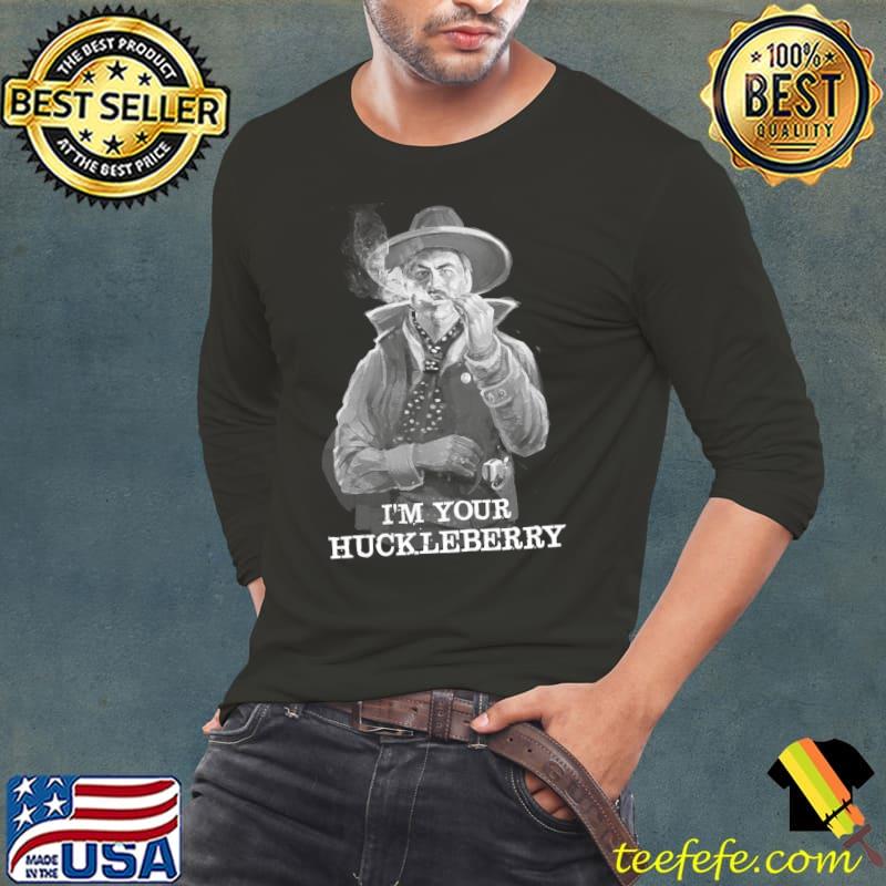 I'm your huckleberry johnny cash music Mens The Doc Holliday Huckleberry Tombstone 68 T-Shirt Long Sleeve Tee I'm your huckleberry johnny cash music Mens The Doc Holliday Huckleberry Tombstone 68 T-Shirt Long Sleeve Tee