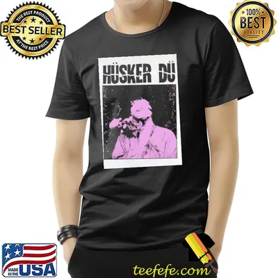 Indie music design husker du shirt