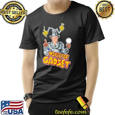 Inspector gadget TV series 80s vintage shirt