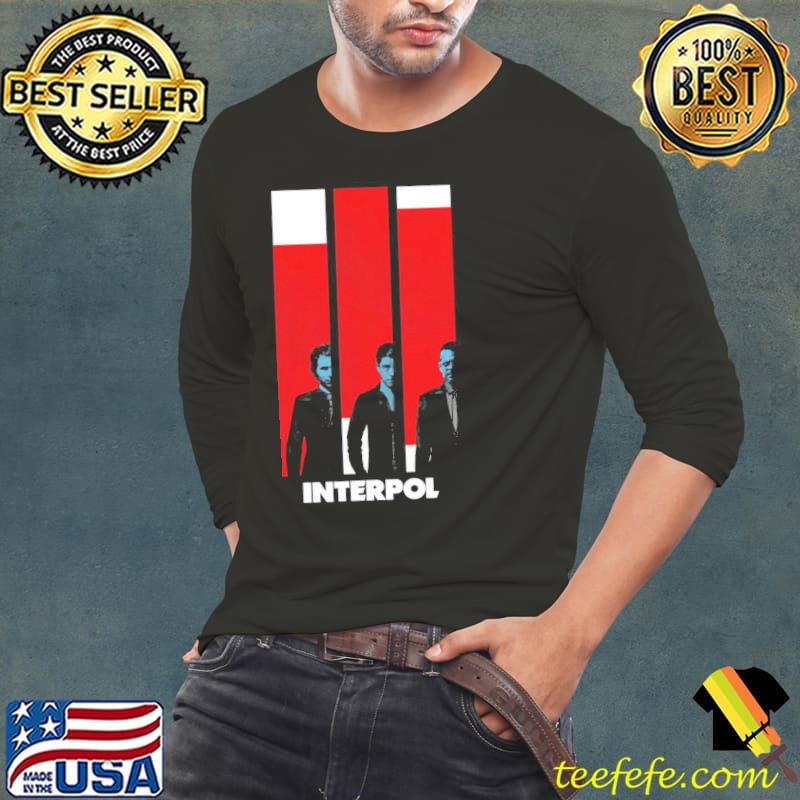Interpol band retro rock band s Long Sleeve Tee Interpol band retro rock band s Long Sleeve Tee