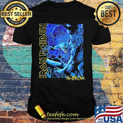 Iron Maiden Fear Of The Dark Eddie Vertical Shirt