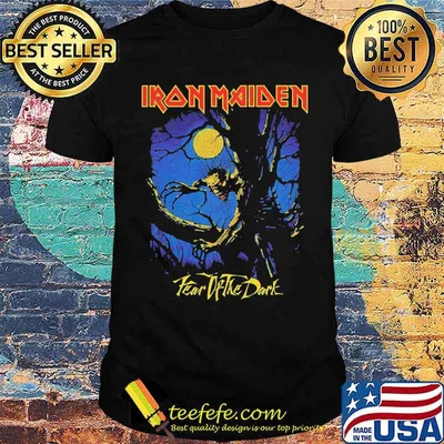 Iron Maiden Fear Of The Dark Moonlight Shirt