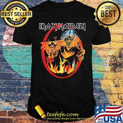 Iron Maiden Number Of The Beast Devil Tail Shirt